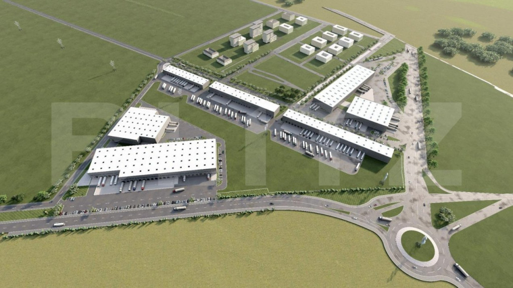 Teren intravilan de 152900mp, cu PUZ pentru parc industrial,