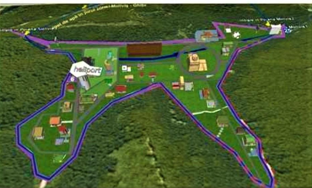 Teren Molivis- Arges 2004 mp, langa viitoarea partie de schi