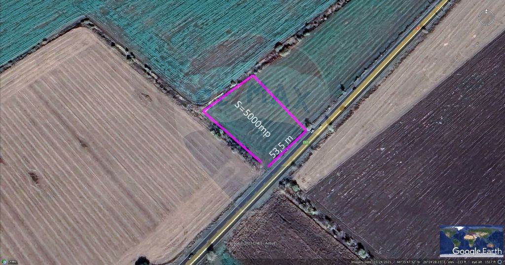 Teren intravilan 5000mp,Sinesti-deschidere la DN2