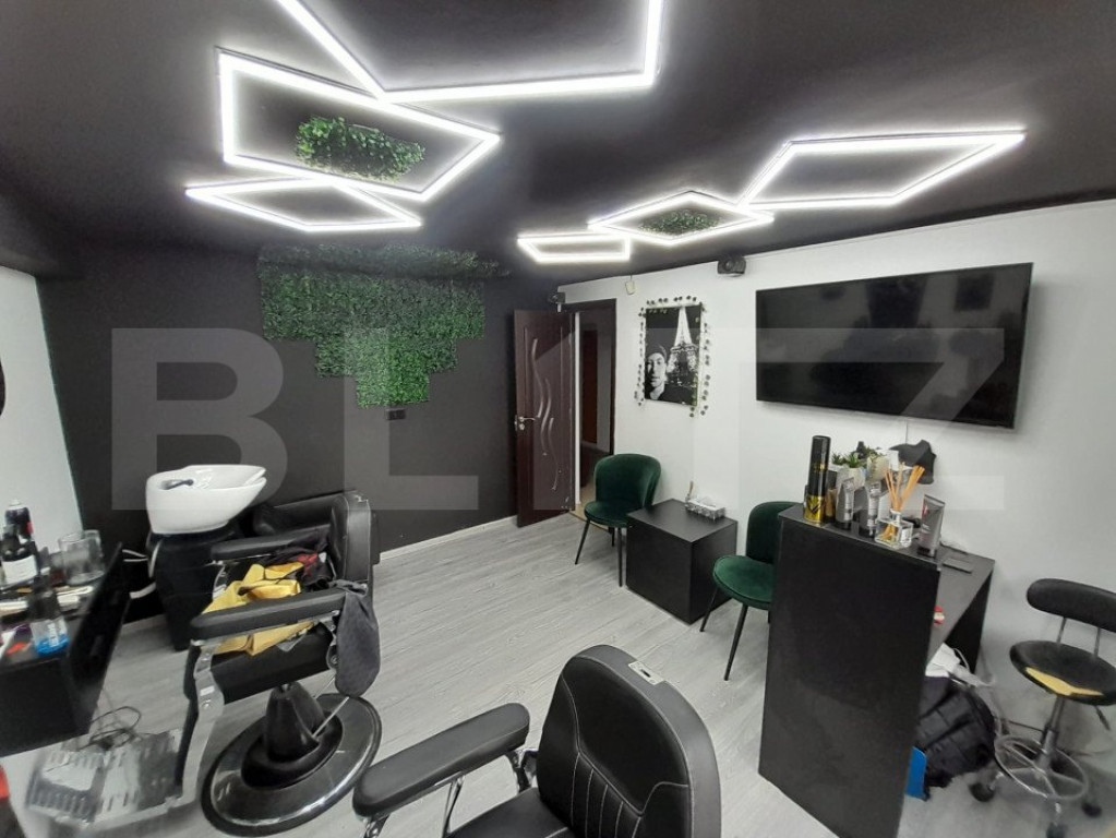 Spatiu comercial,Coafor,Frizerie si Masaj.100Mp.utili.Zona H