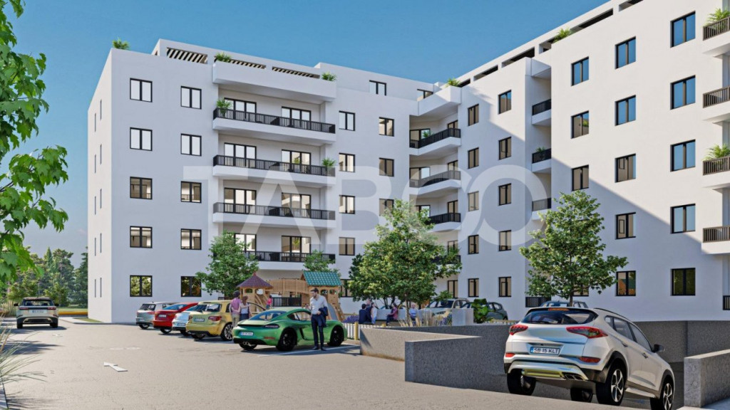 Apartament 84 mpu 3 camere 2 bai balcon in SIBIU ANSAMBLU NO