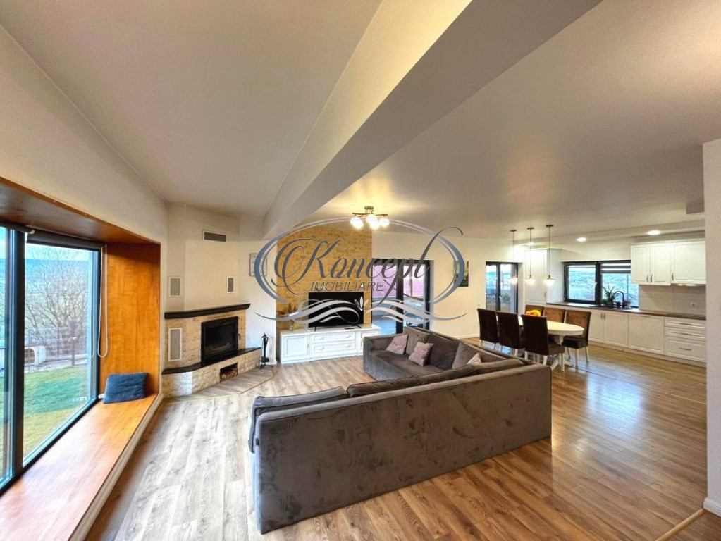 Casă de lux la cheie în Dezmir, 5 camere, teren generos de