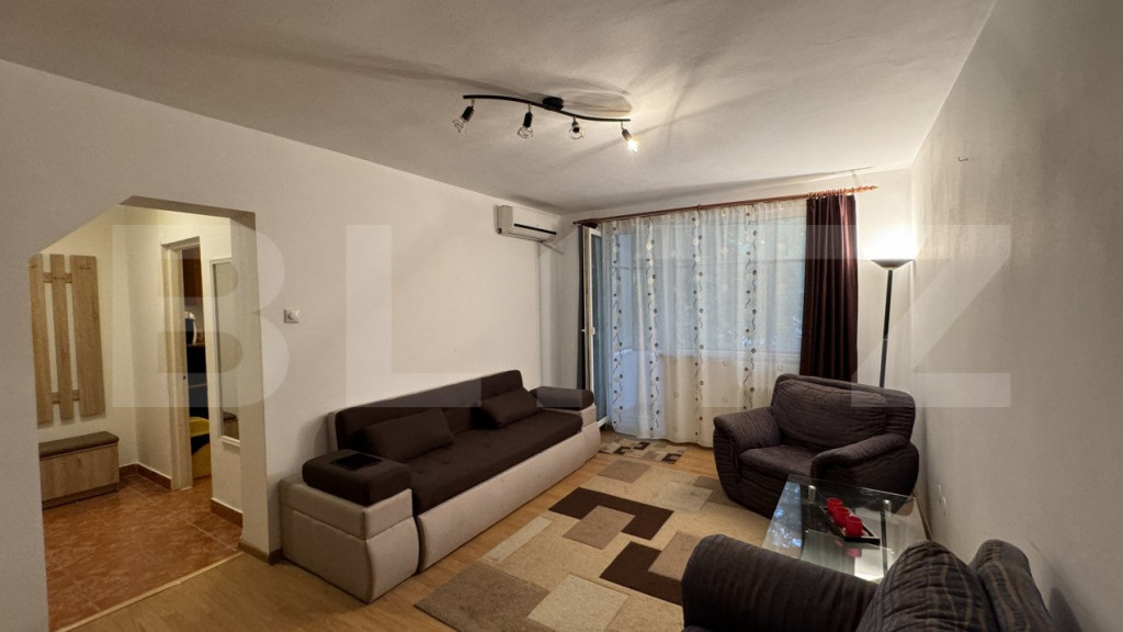Apartament 2 camere renovat, et. 2, 52 mp, Brazda lui Novac