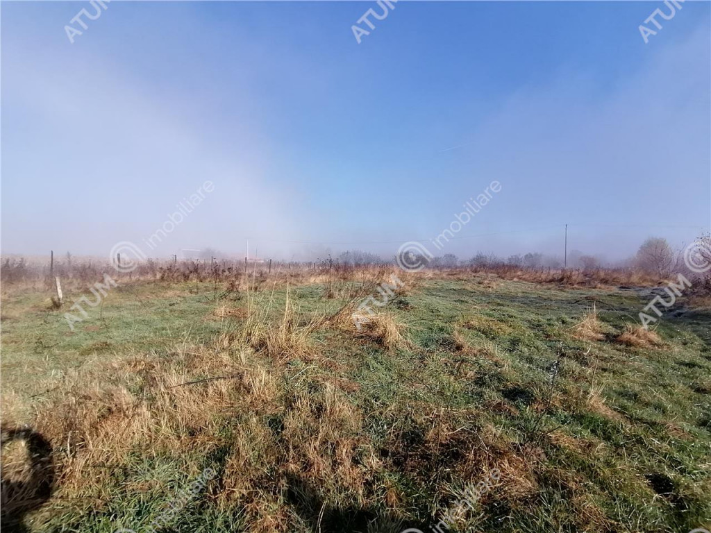 Teren intravilan 1500 mp de in Sibiu comuna Cristian