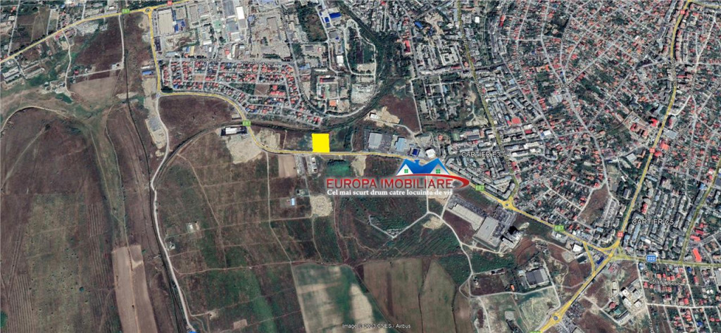 Teren de pe strada Barajului Tulcea