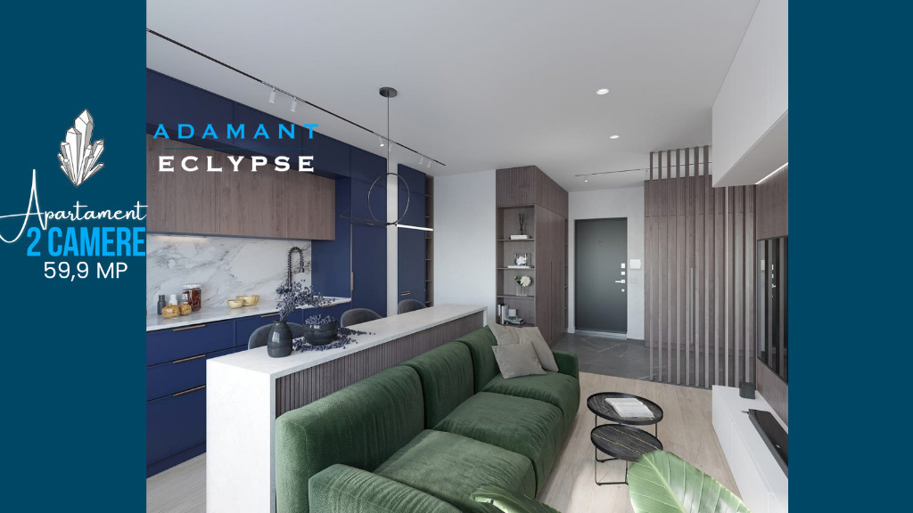 ADAMANT ECLYPSE | 2 camere openspace | 59.9mp | CUG - Iaşi