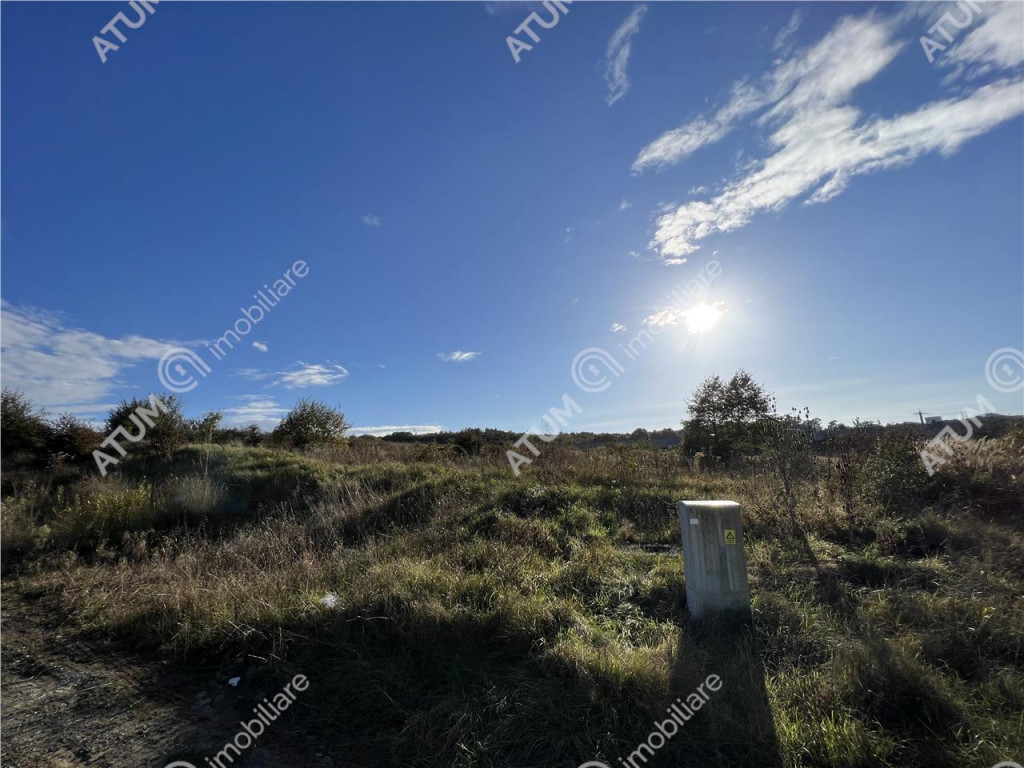 Teren intravilan 5000 mp in zona industriala Selimbar din Si