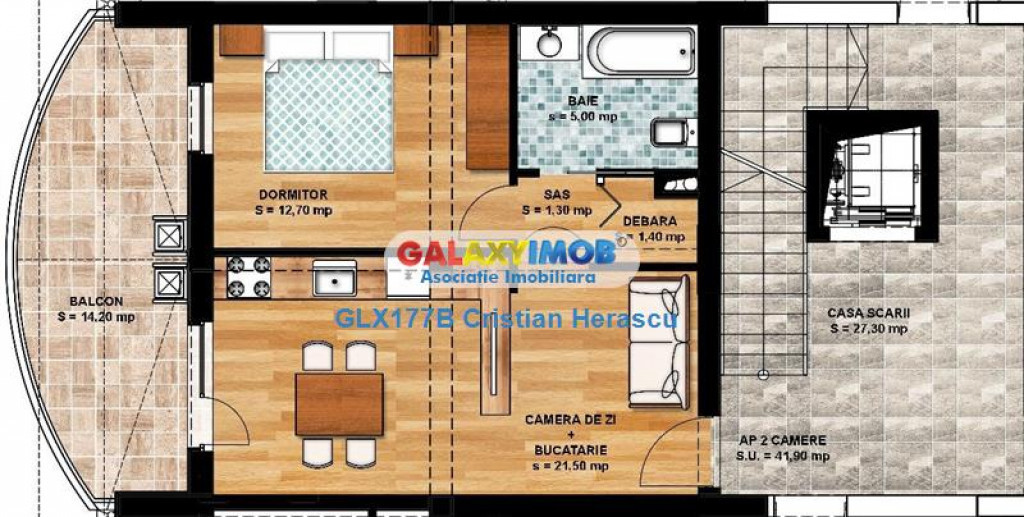 Apartamente 2 camere Golden Rose Residence Chitila Mogosoaia