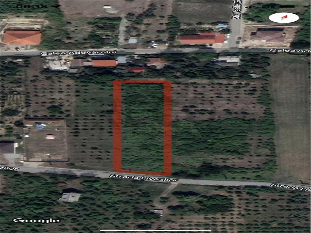 RECO TEREN INTRAVILAN, ZONA DEALURI, CU DUBLU FRONT STRADAL