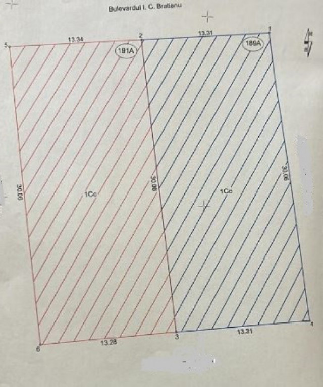 Teren in zona Palas- bulevard Bratianu