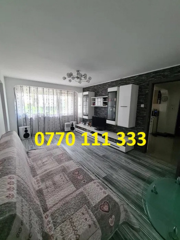 Apartament 3 camere confort 1, Viziru 1, Renovat, Mobilat Ut