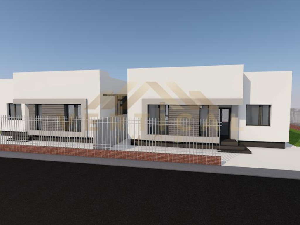 Casa Moderna Tip Parter - 3 camere - De Vanzare