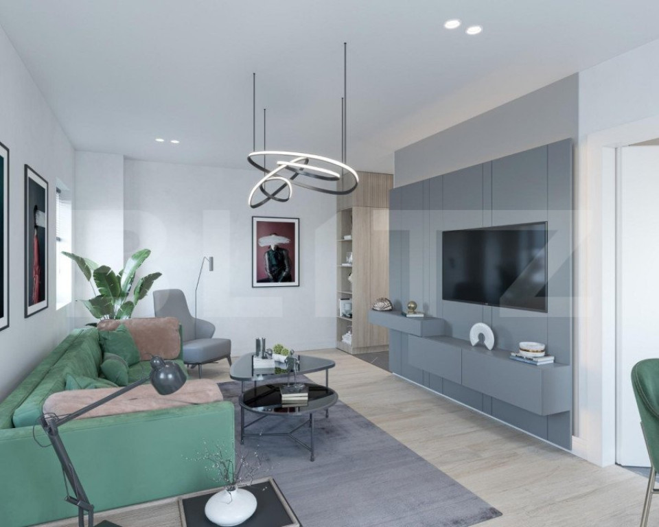 Apartament nou de 3 camere, 97 mp, 2 bai, Nicolina