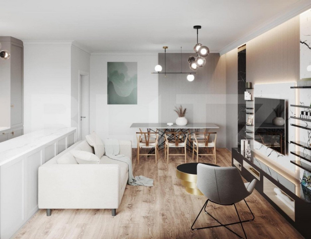 Apartament de 2 camere la cheie, 55mp, situat in zona linist