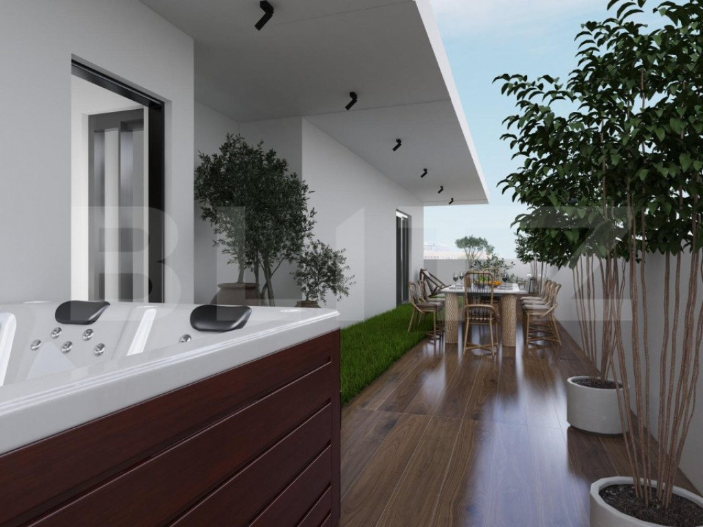 Apartament 3 camere, 82mp utili, terasa 70mp, zona Torontalu