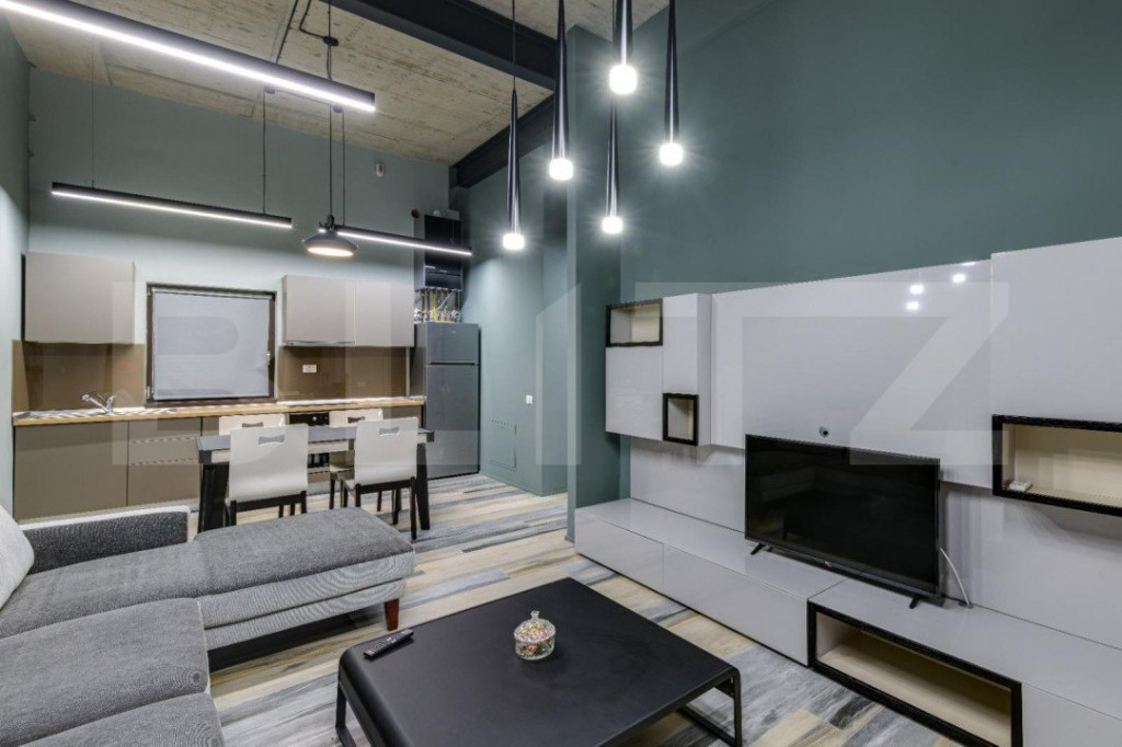 Apartament PREMIUM tip studio, design industrial, la cheie,
