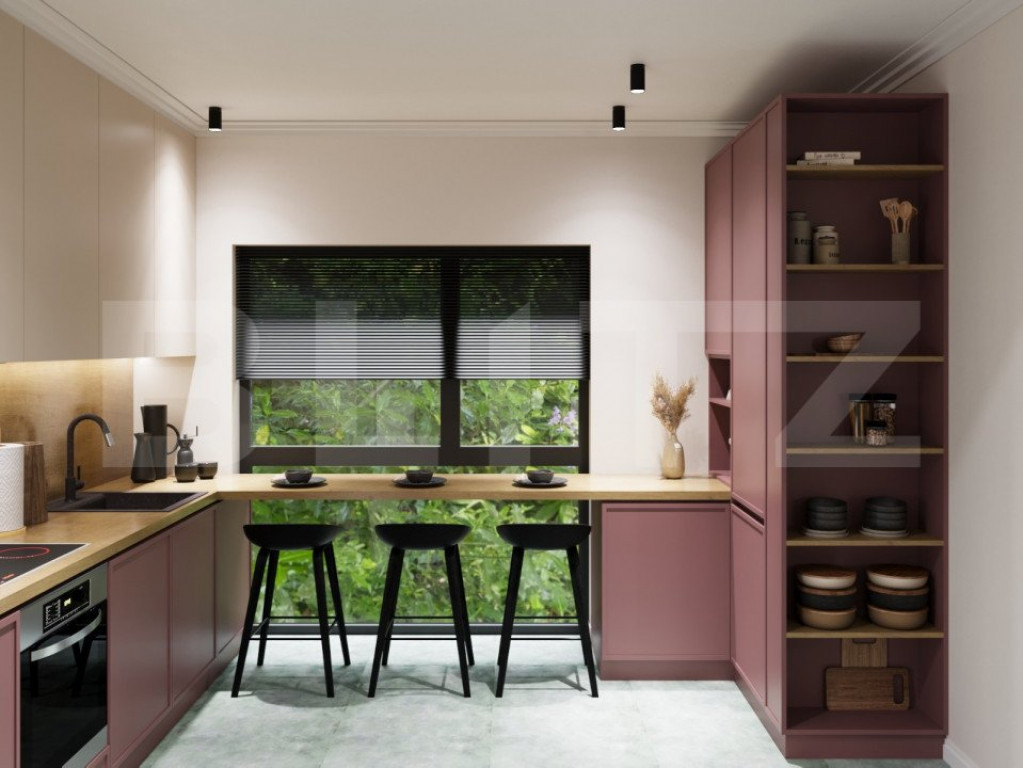 Duplex 4 camere, 3 bai, garaj si terasa, zona Teilor