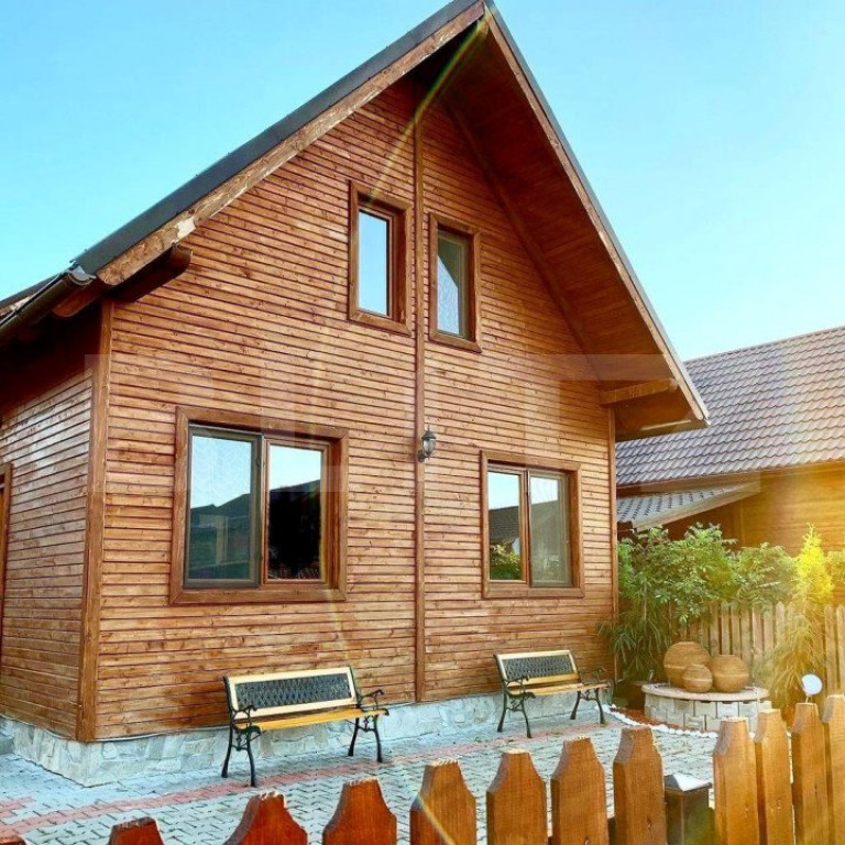 Cabana agrement, 3 camere, 100mp, Exterior Sud