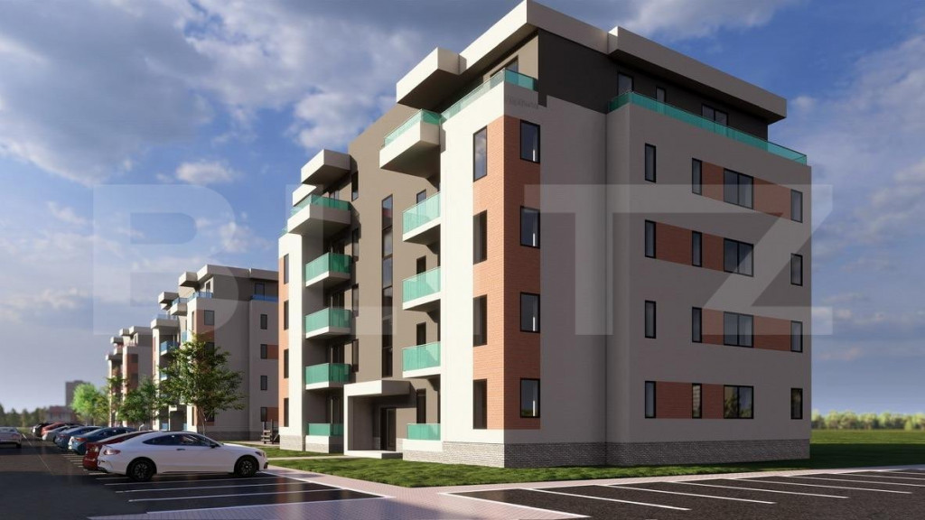 Apartament 2 camere | 42.63mp| Green Residence