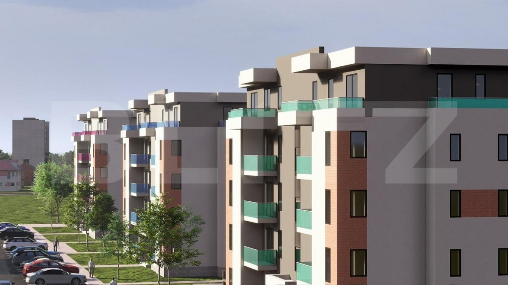 Apartament 2 camere , 52.60 mp , Green Residence