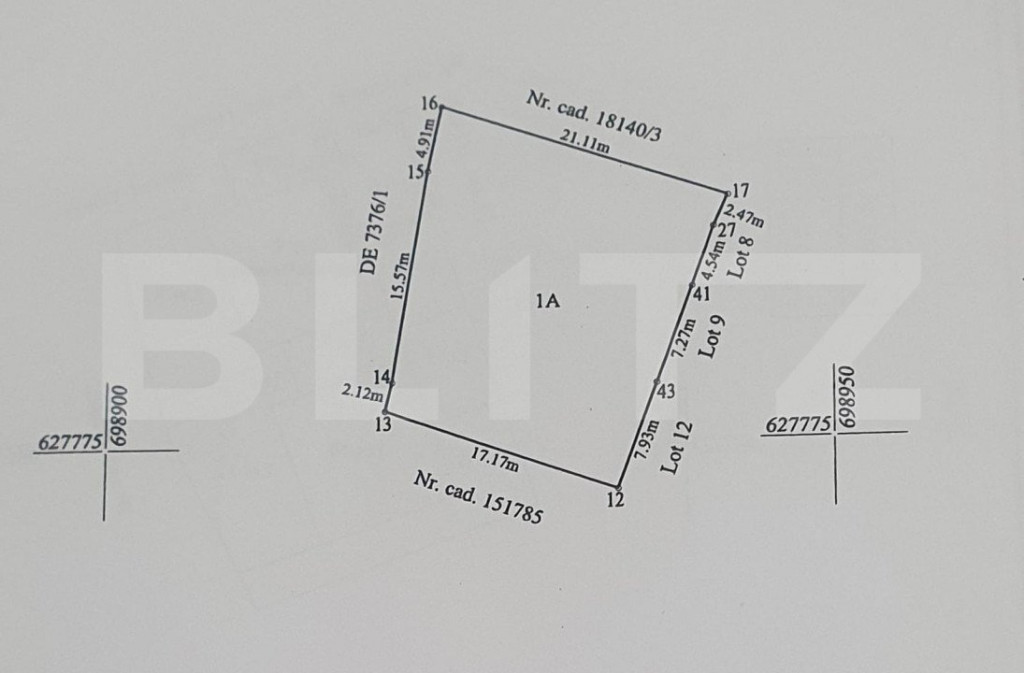 Teren intravilan, 423mp, zona Bucium
