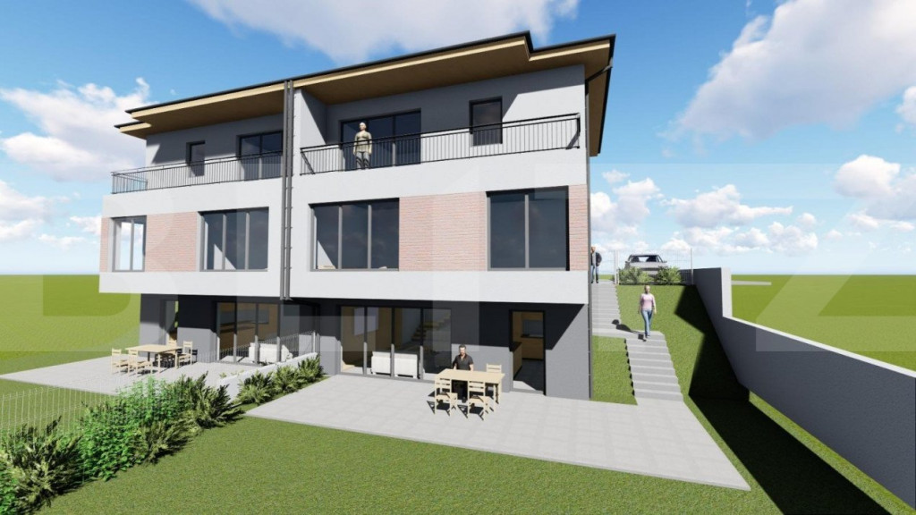 Teren intravilan cu suprafata de 300mp, cu autorizatie de ca