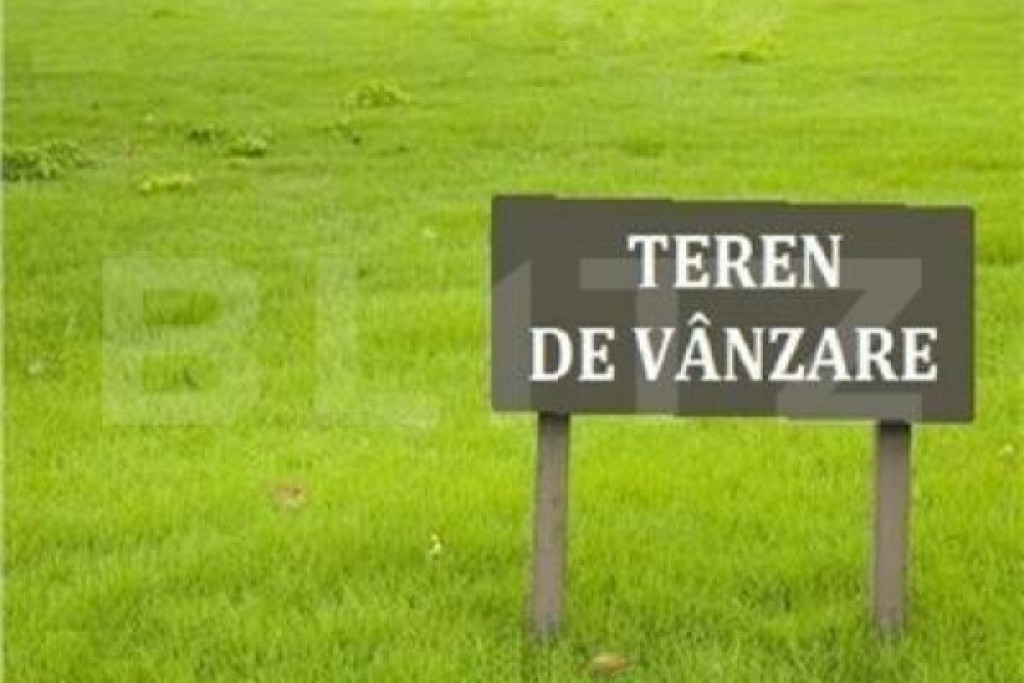 Teren intravilan, situat in zona cu potential economic!