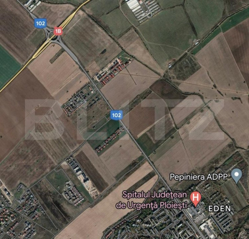 Teren intravilan, 4131 mp, zona de Nord