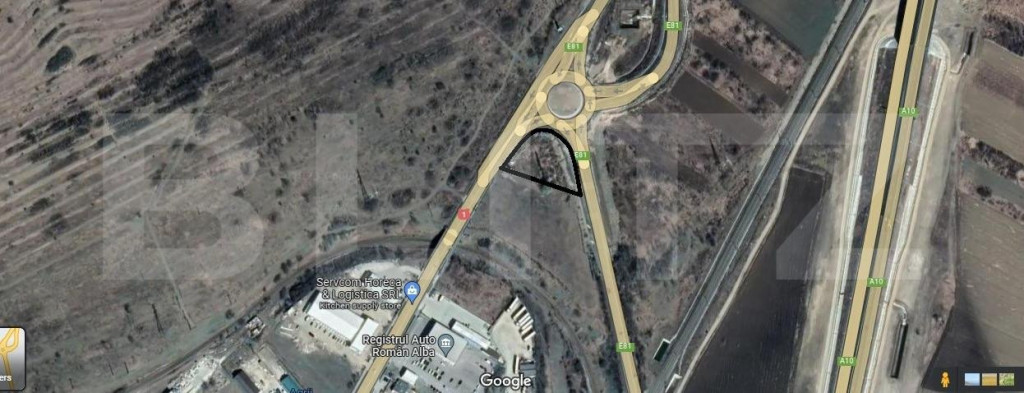 Teren intravilan, 2661 mp, in ce-a mai tranzitata zona din A