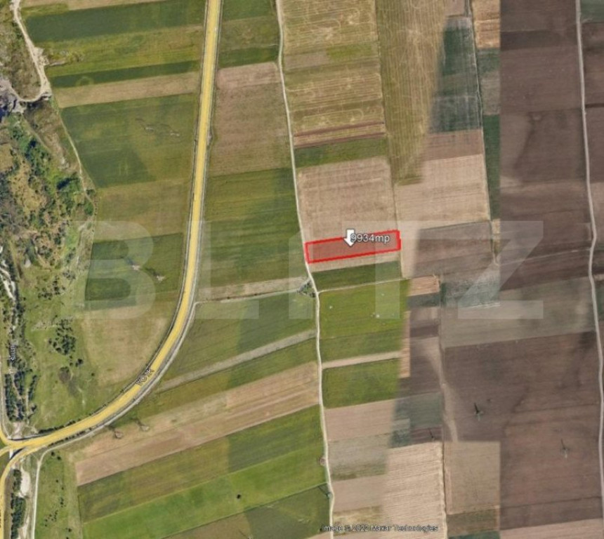 Teren de vanzare 9.934 mp, Centura Brasovului