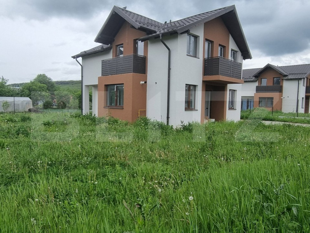Casa individuala Jucu de Mijloc, 120mp, 3 bai, garaj, teren