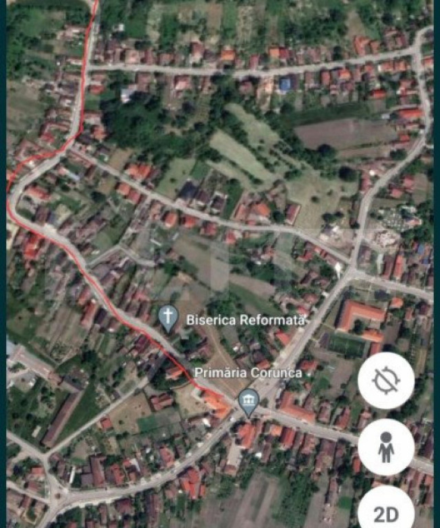 Teren de vanzare Corunca 35Euro/mp