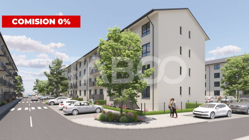 0% Comision Apartament in SIBIU 78 mpu 3 camere 2 balcoane 2