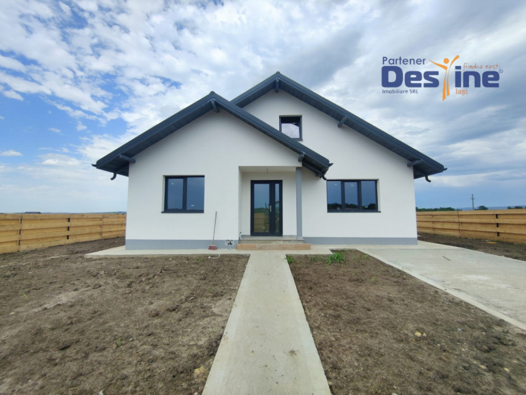 Casă individuală plan parter 92 MP utili + 400 MP TEREN
