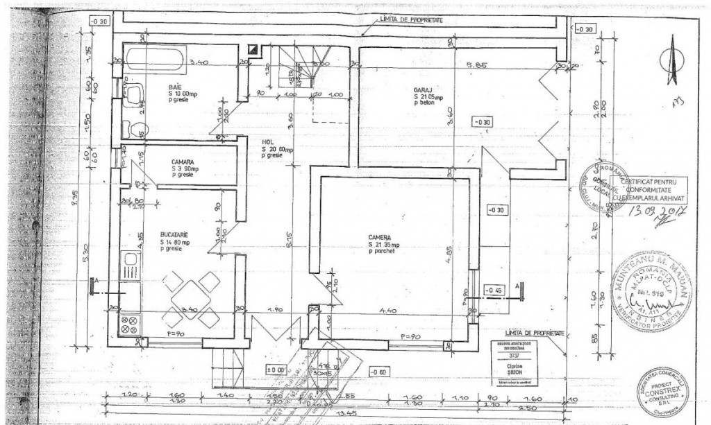 Casa de vanzare, teren 455 mp. Zona Traian Vuia