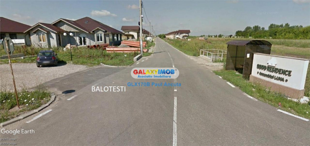 Teren Balotesti str Amurgului 16300 mp zona locuinte