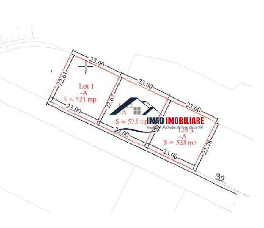 Perfect pentru Casa! loturi teren in Viforata - 500mp