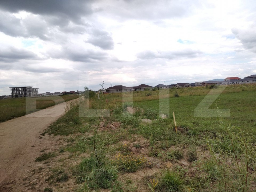 Teren 1038 m2 pe ciheului de vanzare