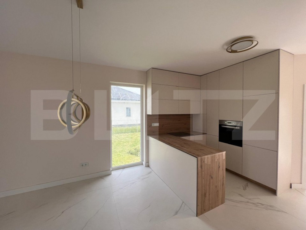 Casă Finisată cu 3 dormitoare, 74 mp utili