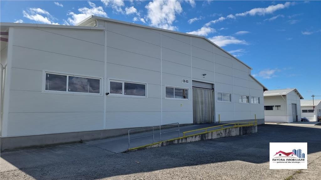 Hala de Productie Moderna de Inchiriat la Iesirea din Targu