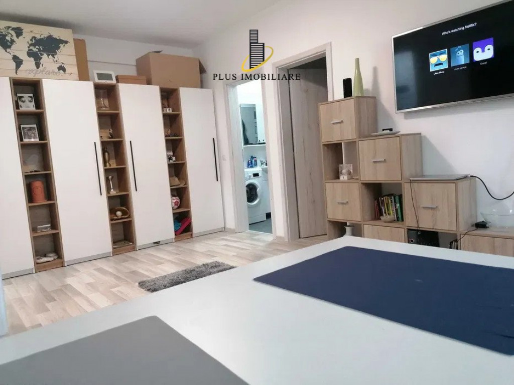 APARTAMENT 2 CAMERE, MOBILAT SI UTILAT, BLOC NOU, POPAS PACU