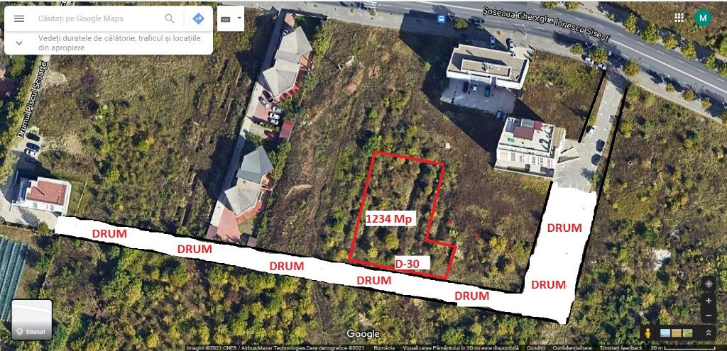 Teren Baneasa 1234 mp Piscul Scoartei New 2025