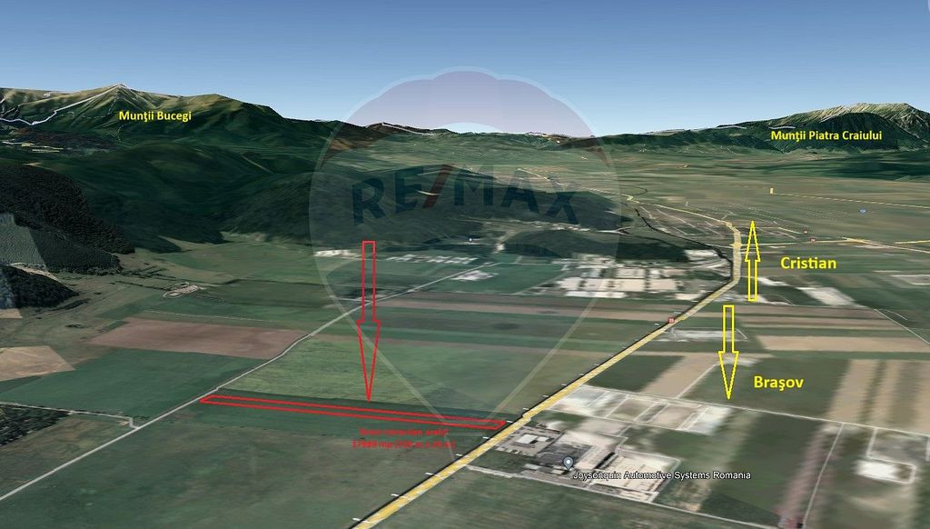 Teren intravilan 17989 mp, Braşov