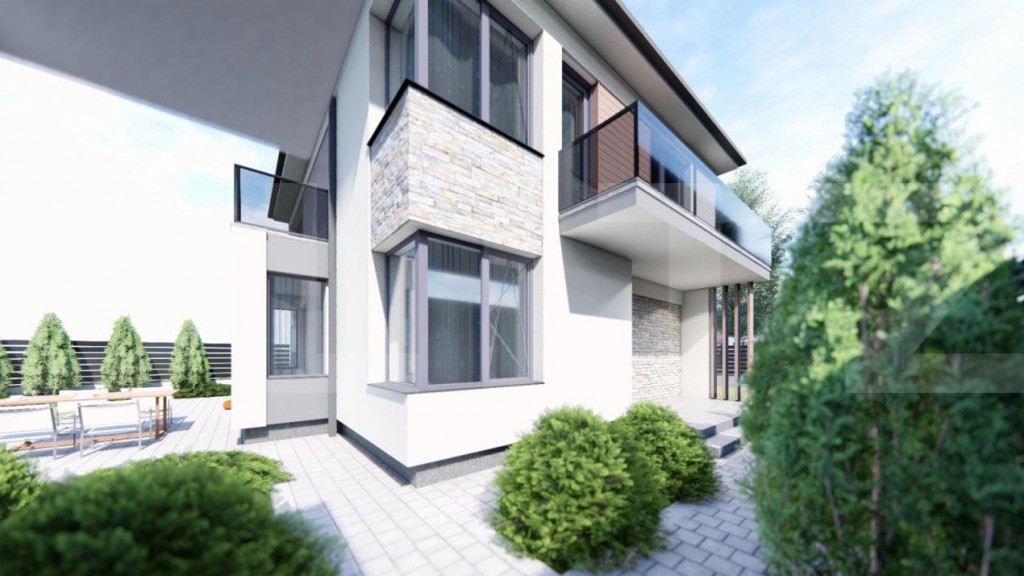 Casa cu piscina mobilata la cheie