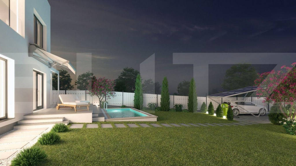 Casa moderna, 4 camere, 160 mp, zona Exterior Est