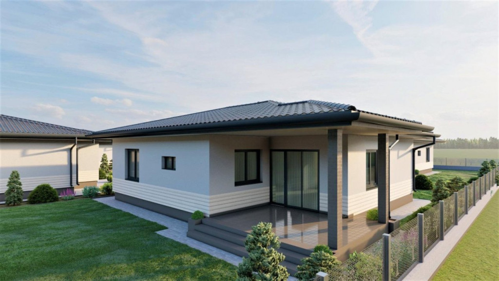 Casa 109 mp + CURTE 500 MP, in Petresti/Corbeanca