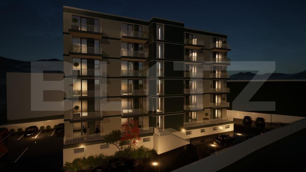 Apartament 2 camere, Bloc Nou, et 3, zona Stadion