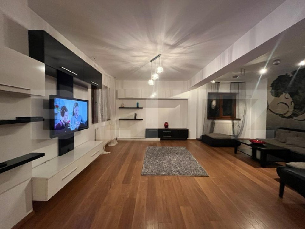 Vilă cu 3 dormitoare, 200 mp, bucătărie modernă, 500 mp