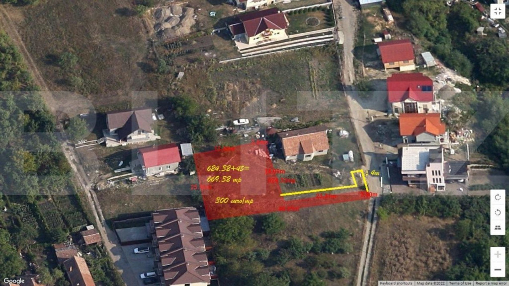 Exclusivitate! Teren intravilan 673 mp, panorama, Dâmbu Rot