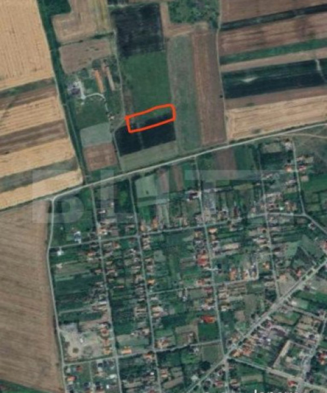 Teren intravilan, 500 mp, 18 ml front, Ianova